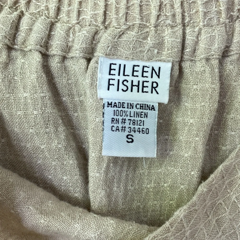 Eileen Fisher 100% linen maxi skirt minimalist light academic lightweight Small - Picture 4 of 11
